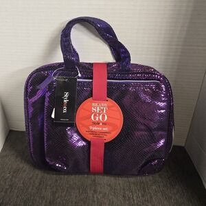 Style & Co Women's 2-Piece Handbag Purse Set Ready To Go Purple NWT